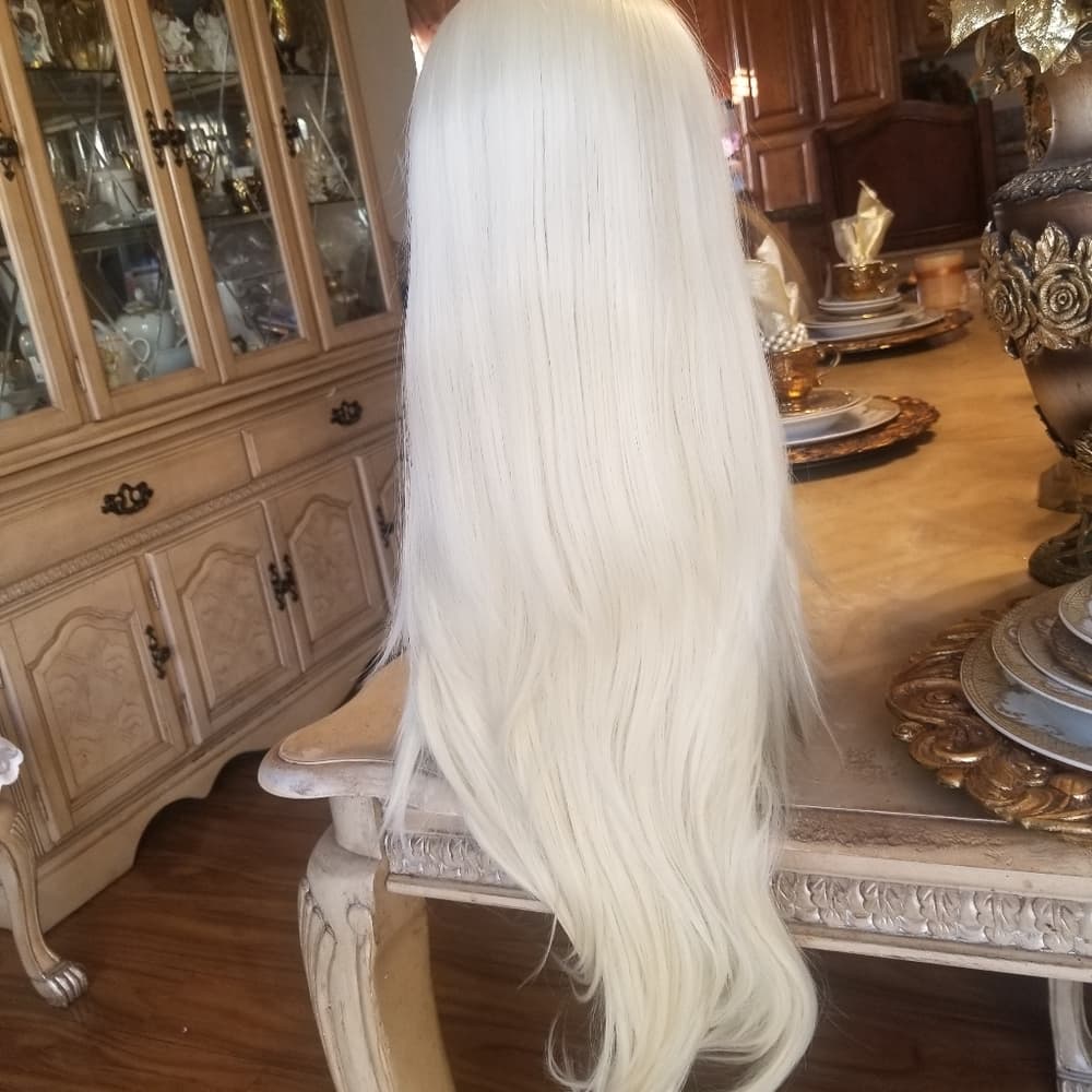 Blonde Beauty Lace Front Wig #613 - Thumbnail 4
