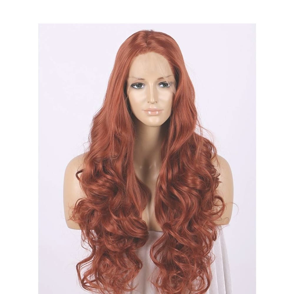 Copper Auburn Beauty Lace Front Wig - Thumbnail 3