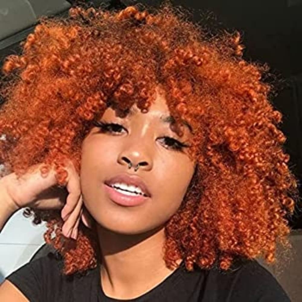 Copper Red Beauty Full Wig - Thumbnail 4