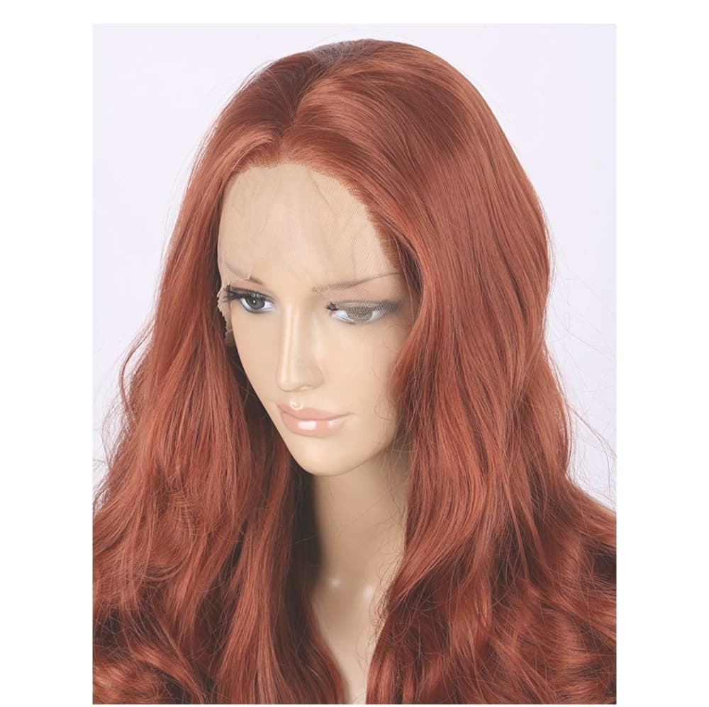 Copper Auburn Beauty Lace Front Wig - Thumbnail 6