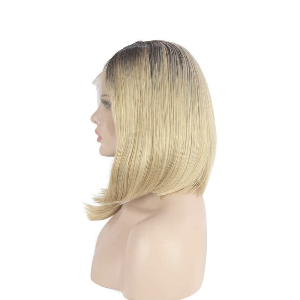 Ombre Blonde Bob Beauty Lace Front Wig