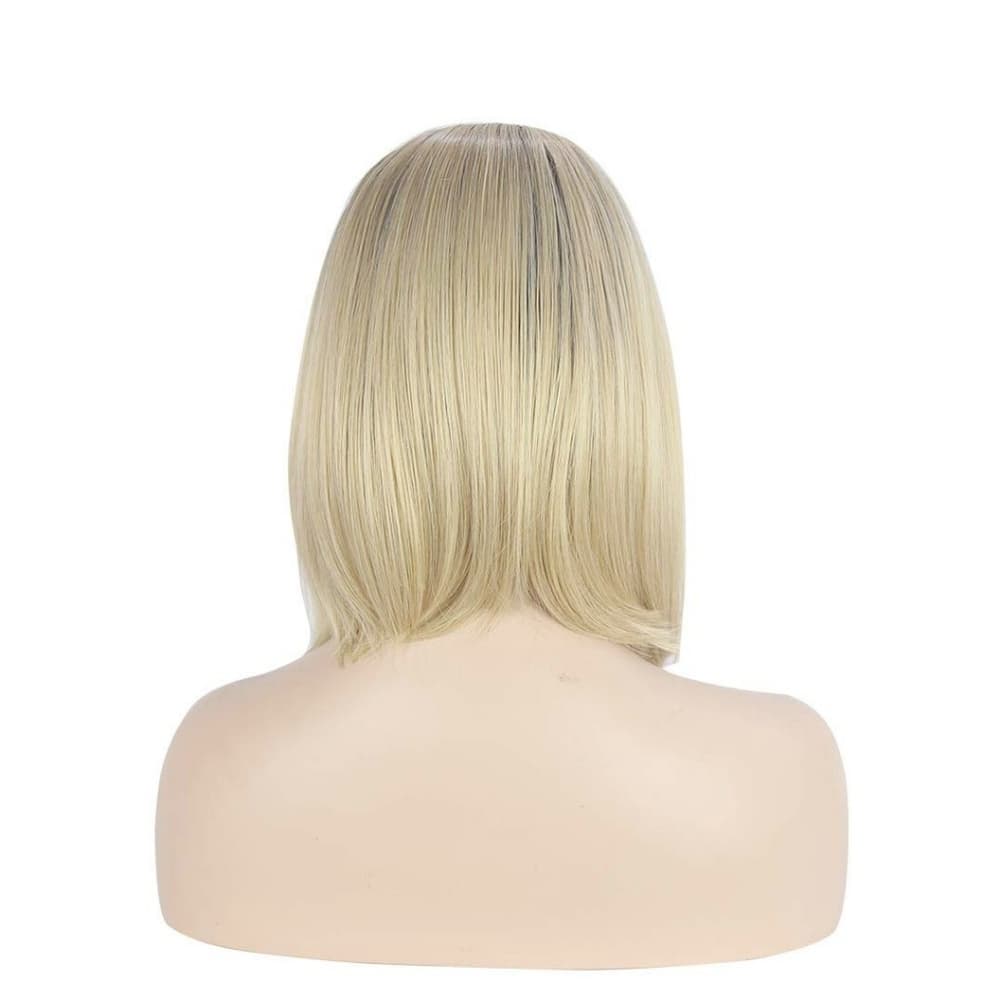 Ombre Blonde Bob Beauty Lace Front Wig - Thumbnail 4