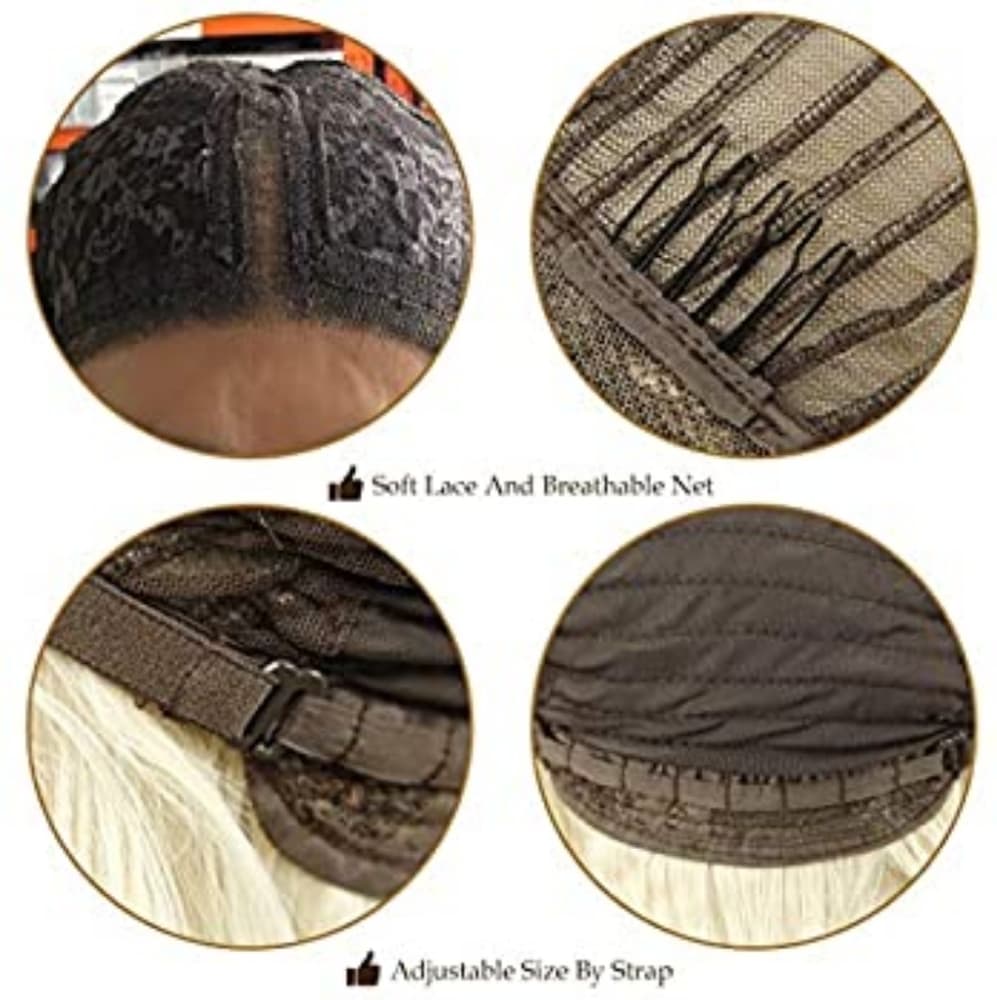 Hray Beauty Wavy Full Wig - Thumbnail 5
