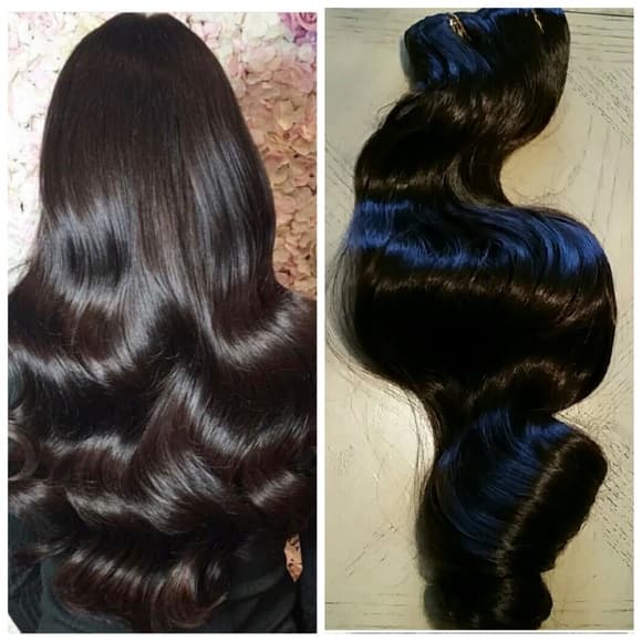 #2/33 Wavy Full Head Clip In Extension - Thumbnail 6