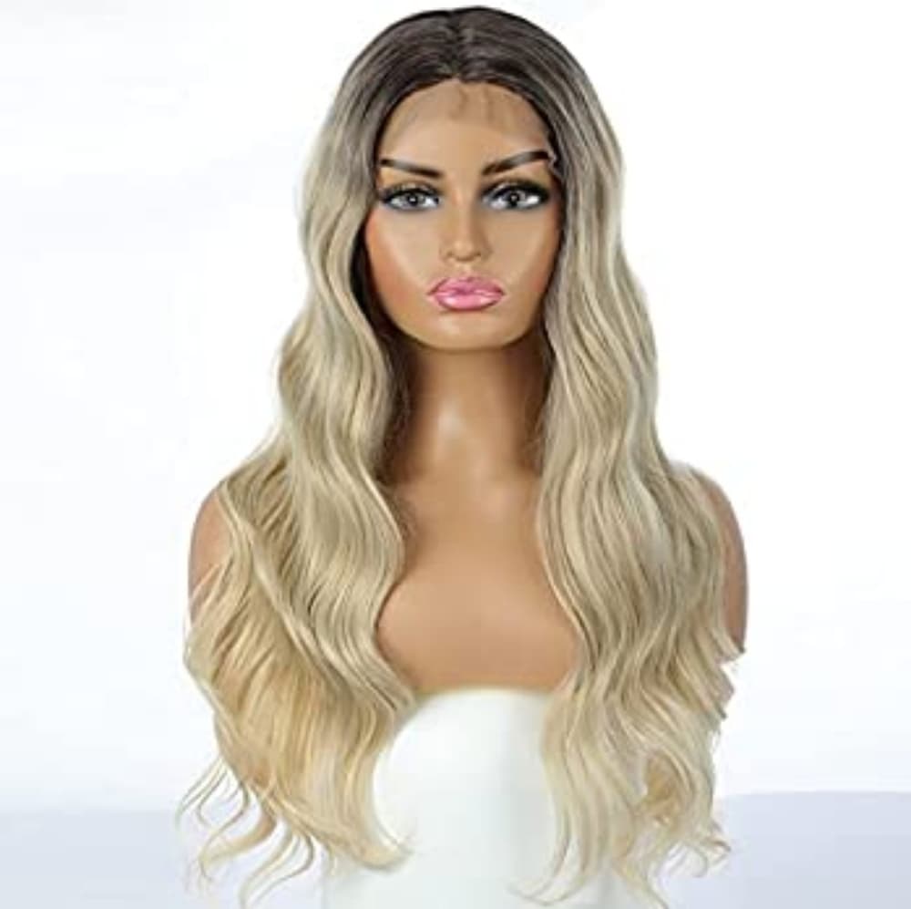 Hray Beauty Wavy Full Wig - Thumbnail 3