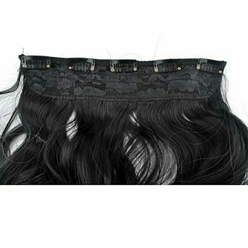 Ombre Black Gray 3/4 Clip in Extension - Thumbnail 3