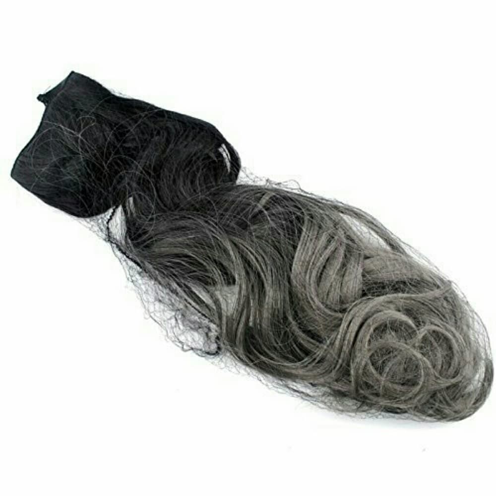 Ombre Black Gray 3/4 Clip in Extension - Thumbnail 2