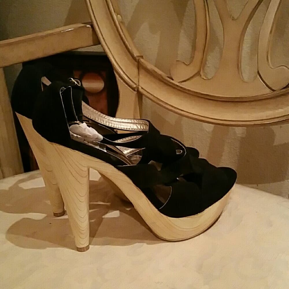 Brand New Black Heels - Thumbnail 2