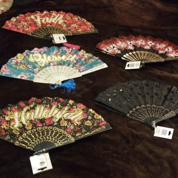 Foldable Fans Bundle-You receive 5 - Thumbnail 5
