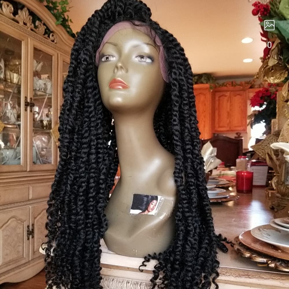 Passion Lace Front Wig Human Hair Blend - Thumbnail 9