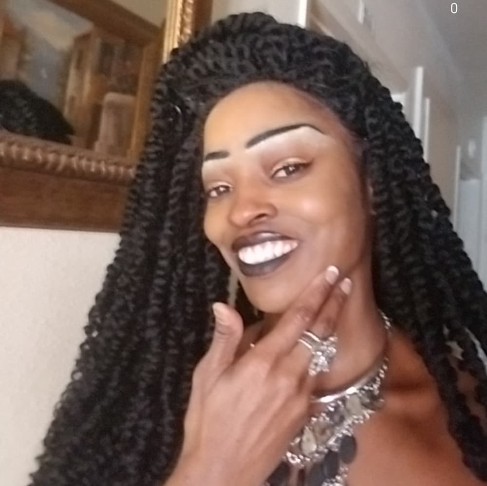 Passion Lace Front Wig Human Hair Blend - Thumbnail 6