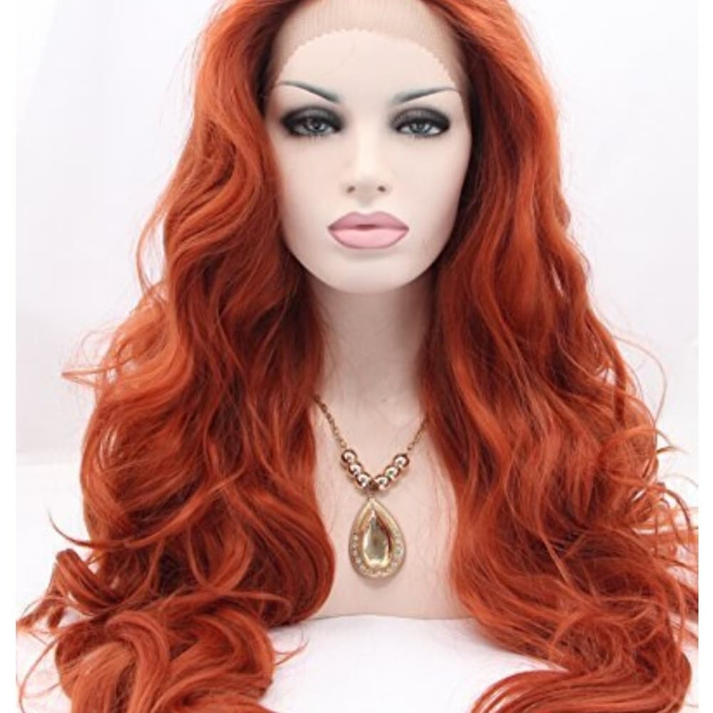 Auburn Lace Front Beauty Lace Front Wig 22-26 inch - Thumbnail 7