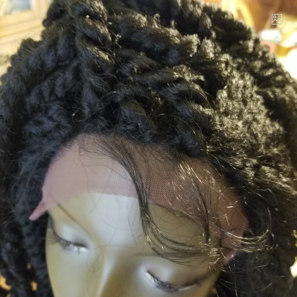 Passion Lace Front Wig Human Hair Blend - Thumbnail 11