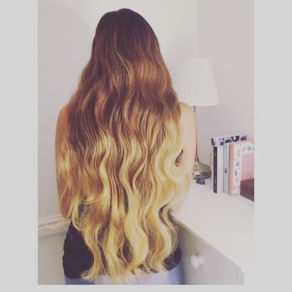 Blonde Ombre Virgin Remy Lace Wig - Thumbnail 3