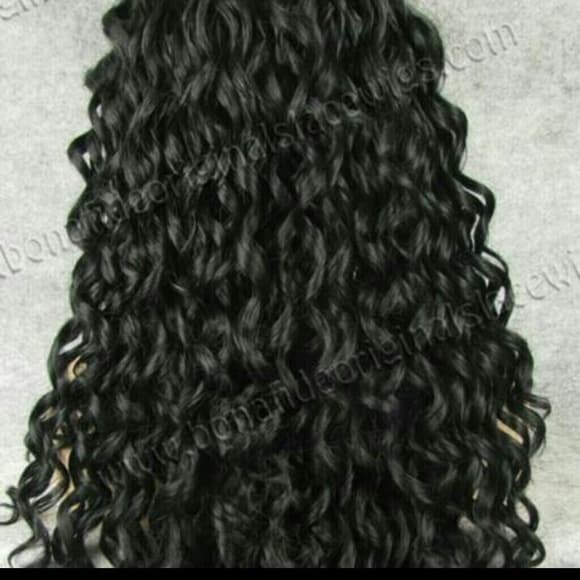 Curly Doll Lace Front Wig 26 inches - Thumbnail 3