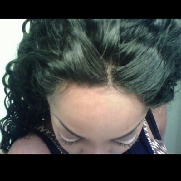 Curly Doll Lace Front Wig 26 inches - Thumbnail 4