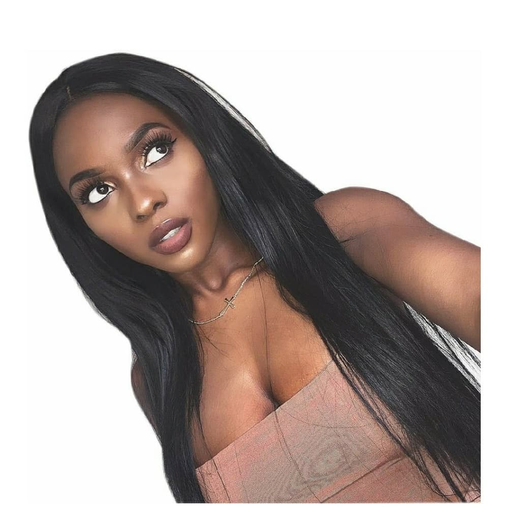 Preplucked Strai Virgin LaceFront Wig 150% Density - Thumbnail 4