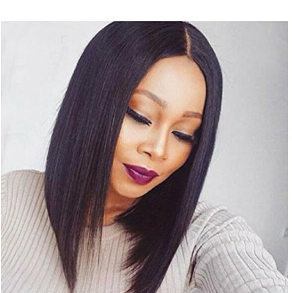 Virgin Brazilian Remy Bob Full Lace wig - Thumbnail 4
