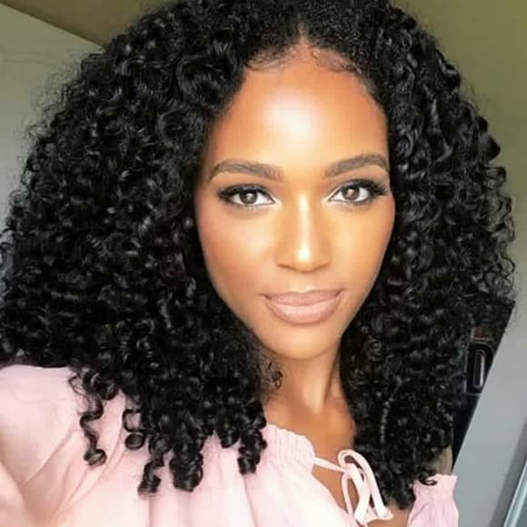 Malaysian Curly Beauty Lace Front Wig - Thumbnail 2