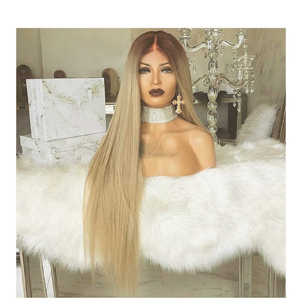 Ombre Blonde Beauty Lace Front Wig - Thumbnail 2