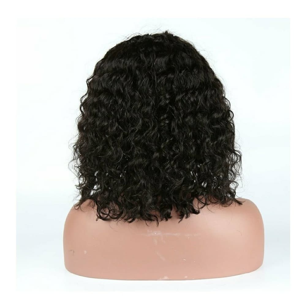 Brazilian Curly Deep Bob LaceFront Wig 12 inches!! - Thumbnail 3
