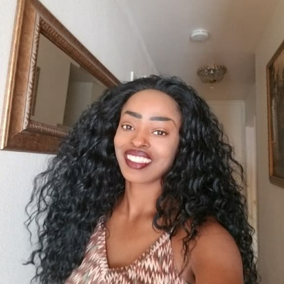 Used Curly Lace Front Wig 24-28 inches!! - Thumbnail 3