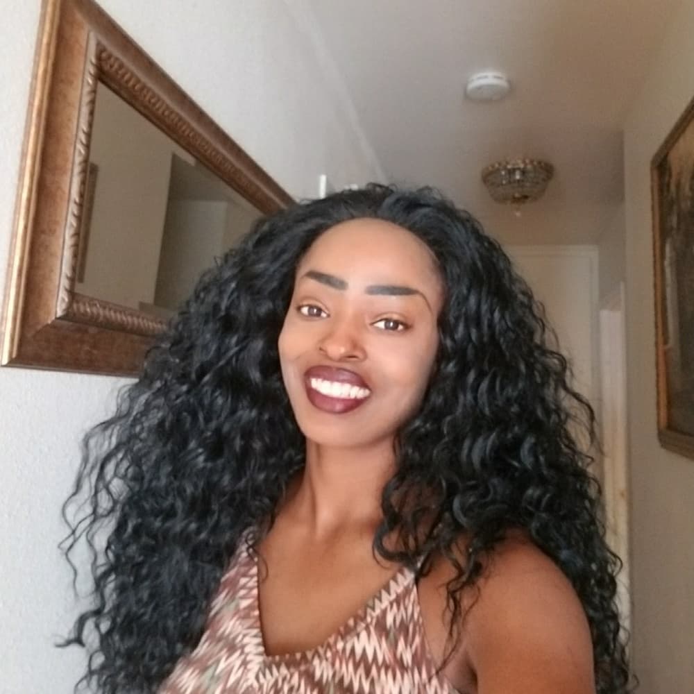 Used Curly Lace Front Wig 24-28 inches!! - Thumbnail 2