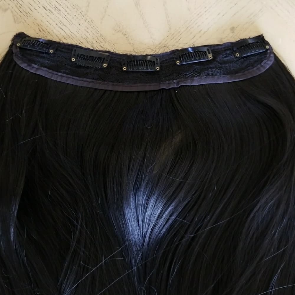 Dark Brown Full Head Clip in Extension