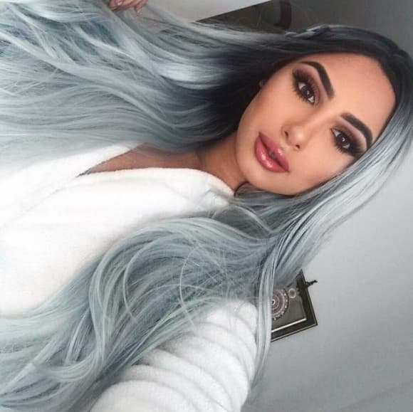 Ombre Beauty Lace Front Wig - Thumbnail 2
