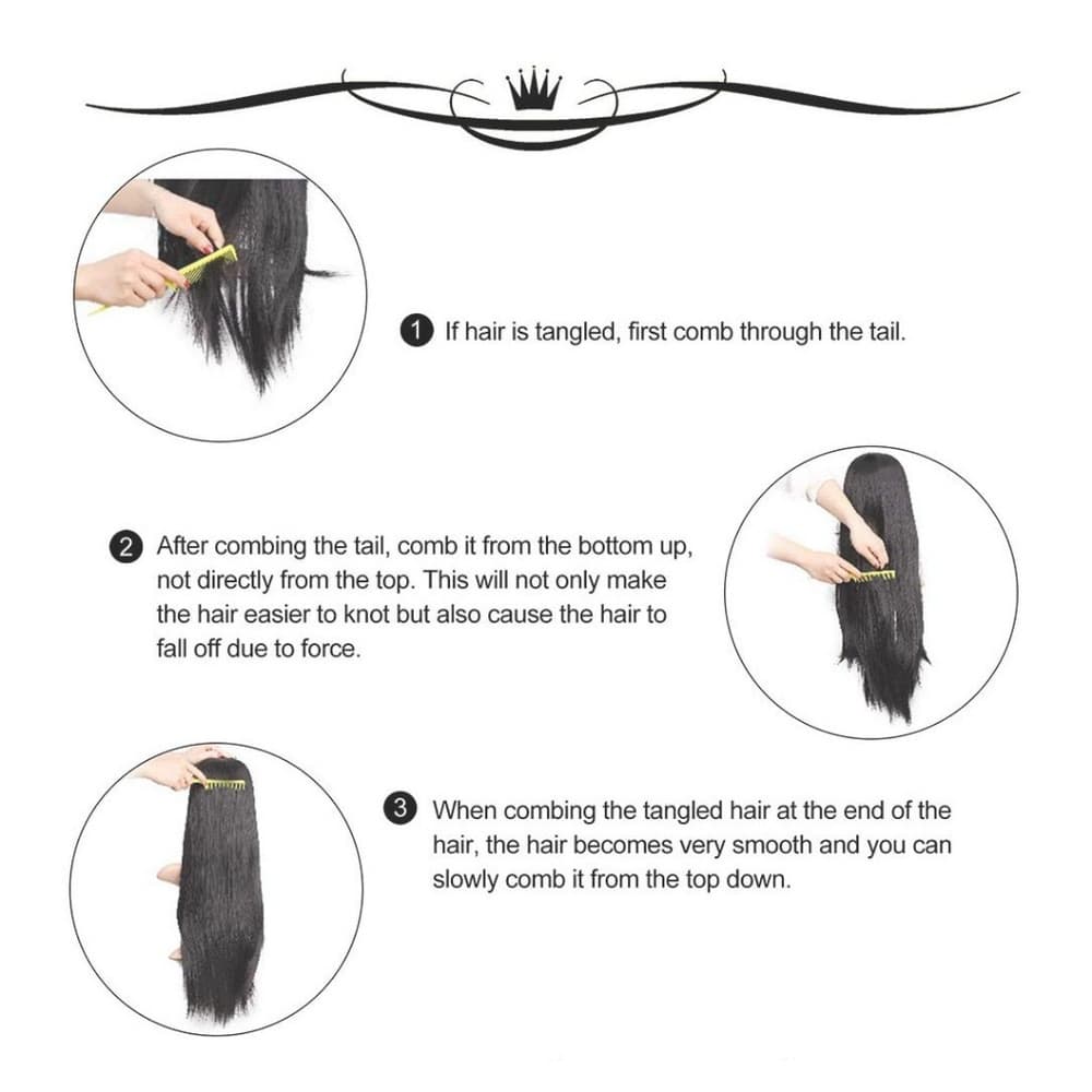 Silly Straight Lace Front Wig 22-26 inches!! - Thumbnail 2