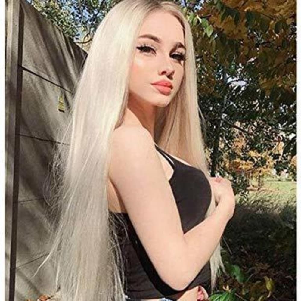 Ombre Blonde Beauty Lace Front Wig - Thumbnail 2