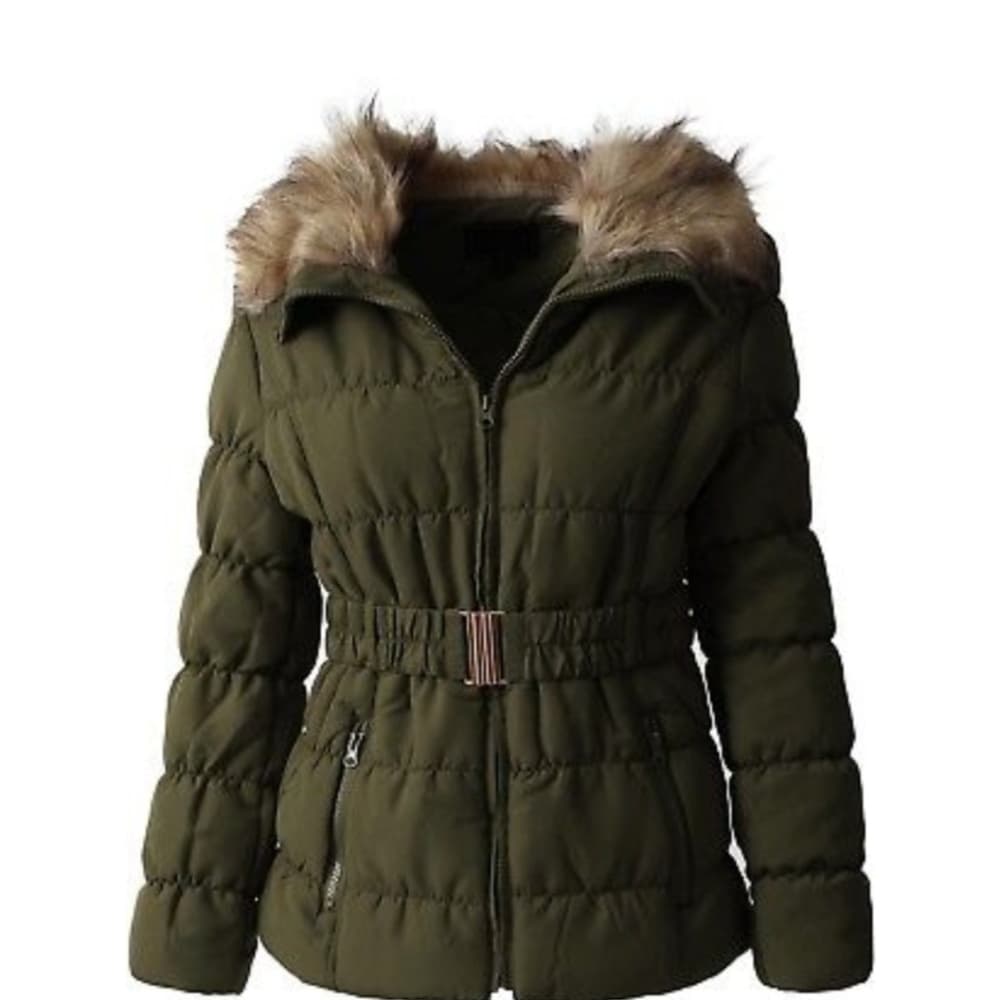Winter Quilted Beauty Coat - Thumbnail 4
