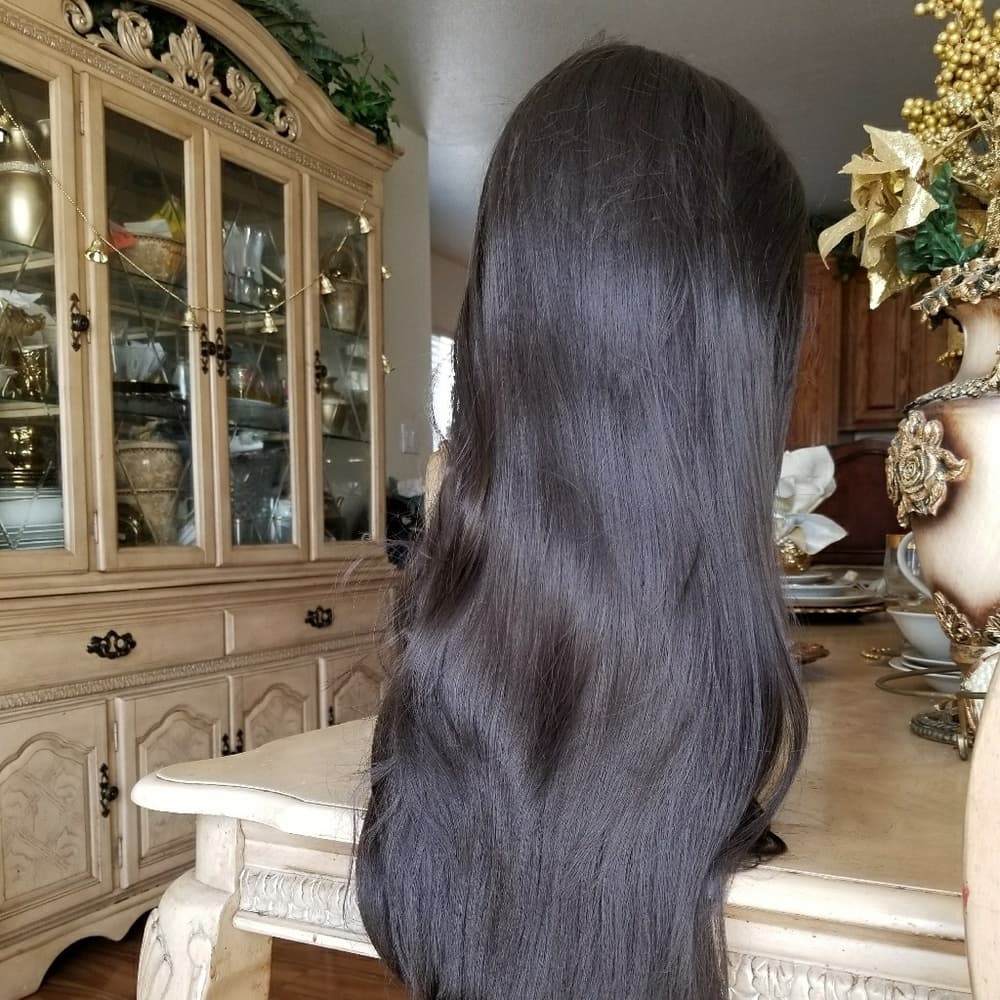 Dark Brown Beauty Lacefront Wig - Thumbnail 4