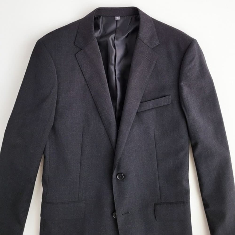 NEW Bonobos Blazer Wool Standard Fit Sport Jacket Charcoal Gray Dark Men 40L - Thumbnail 13