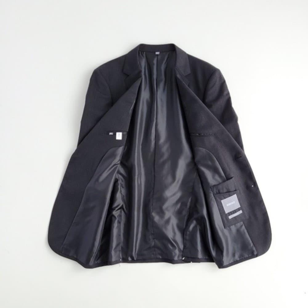 NEW Bonobos Blazer Wool Standard Fit Sport Jacket Charcoal Gray Dark Men 40L - Thumbnail 7