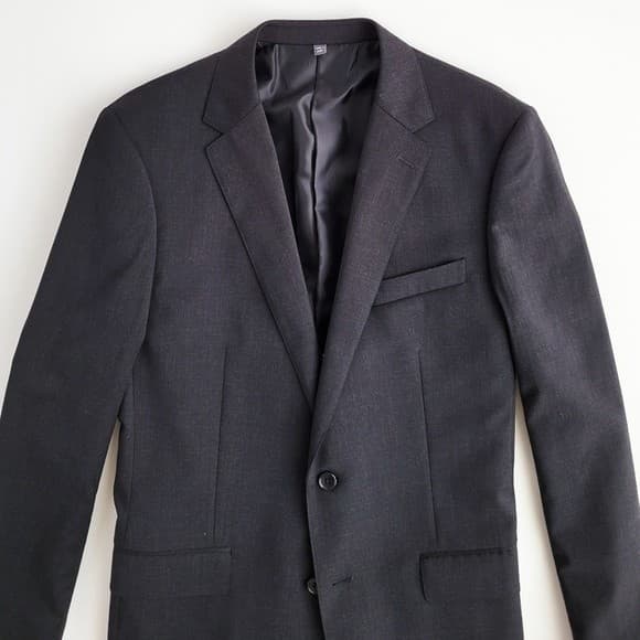 NEW Bonobos Blazer Wool Standard Fit Sport Jacket Charcoal Gray Dark Men 40L - Thumbnail 14
