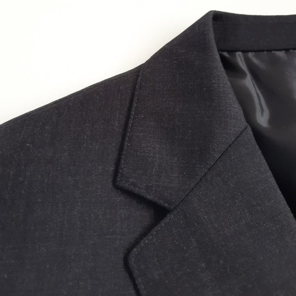 NEW Bonobos Blazer Wool Standard Fit Sport Jacket Charcoal Gray Dark Men 40L - Thumbnail 5