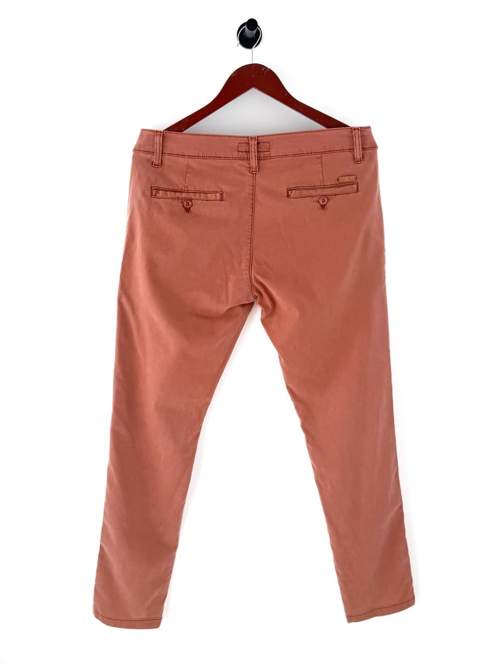 Loro Piana Slim Fit Chino Pants Mens 32 Dusty Rose Made in Italy - Thumbnail 9
