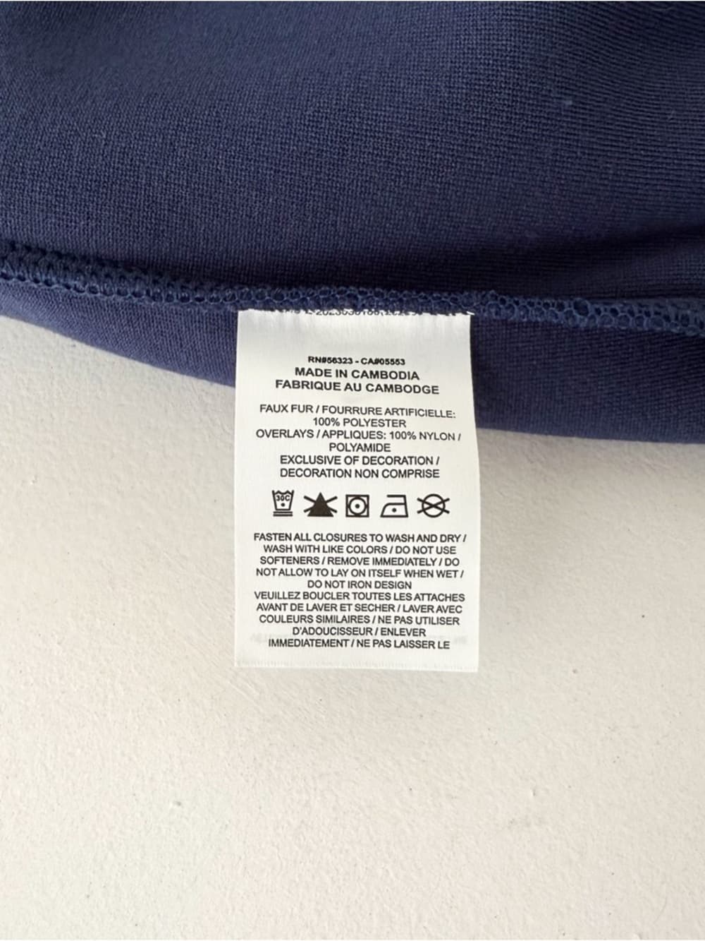 New Nike Sportswear Club Sherpa Fleece Jacket Men's Navy Blue Size L Oversized - Thumbnail 12