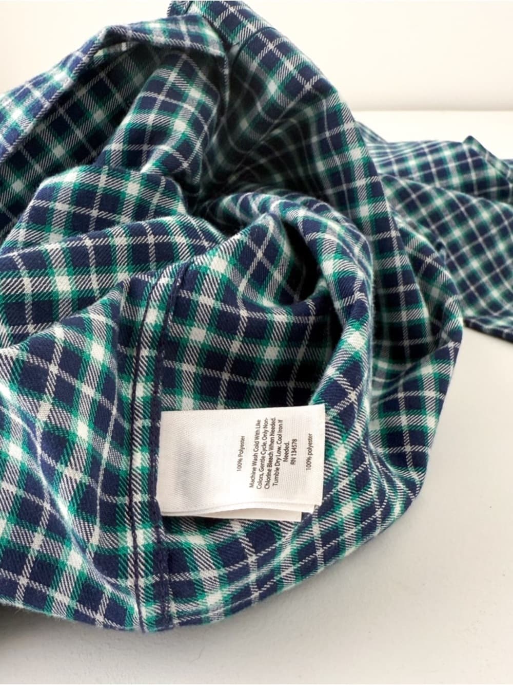 New Vineyard Vines Men's Flannel Button Down Murray Shirt L Blue Green White - Thumbnail 12