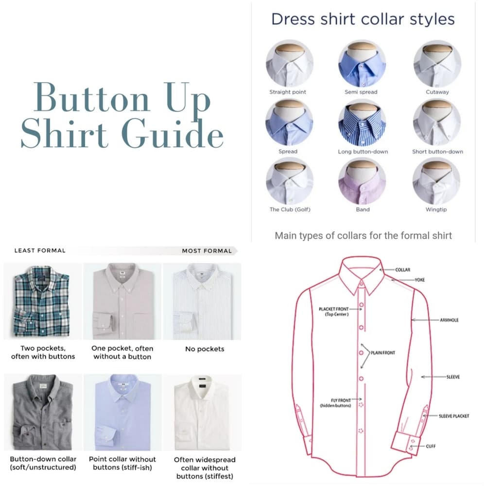 Types of Button Up Shirts - Thumbnail 6
