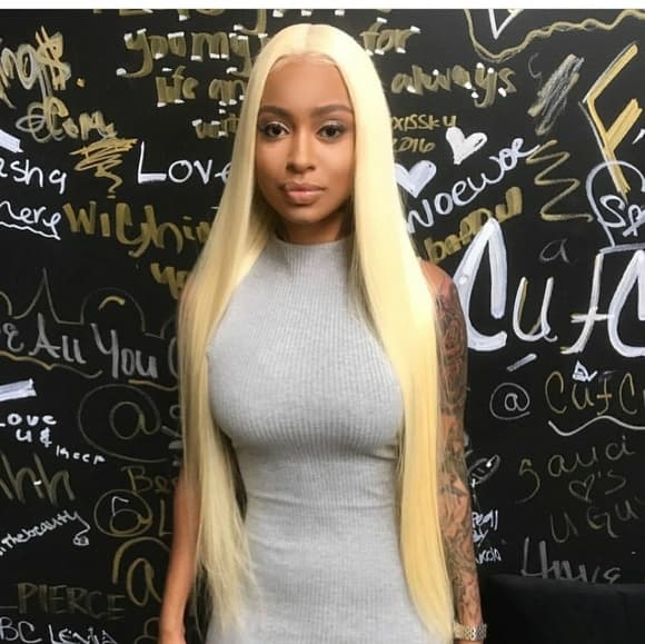 Blonde Virgin Lace Wig 26-28 inches!! - Thumbnail 2