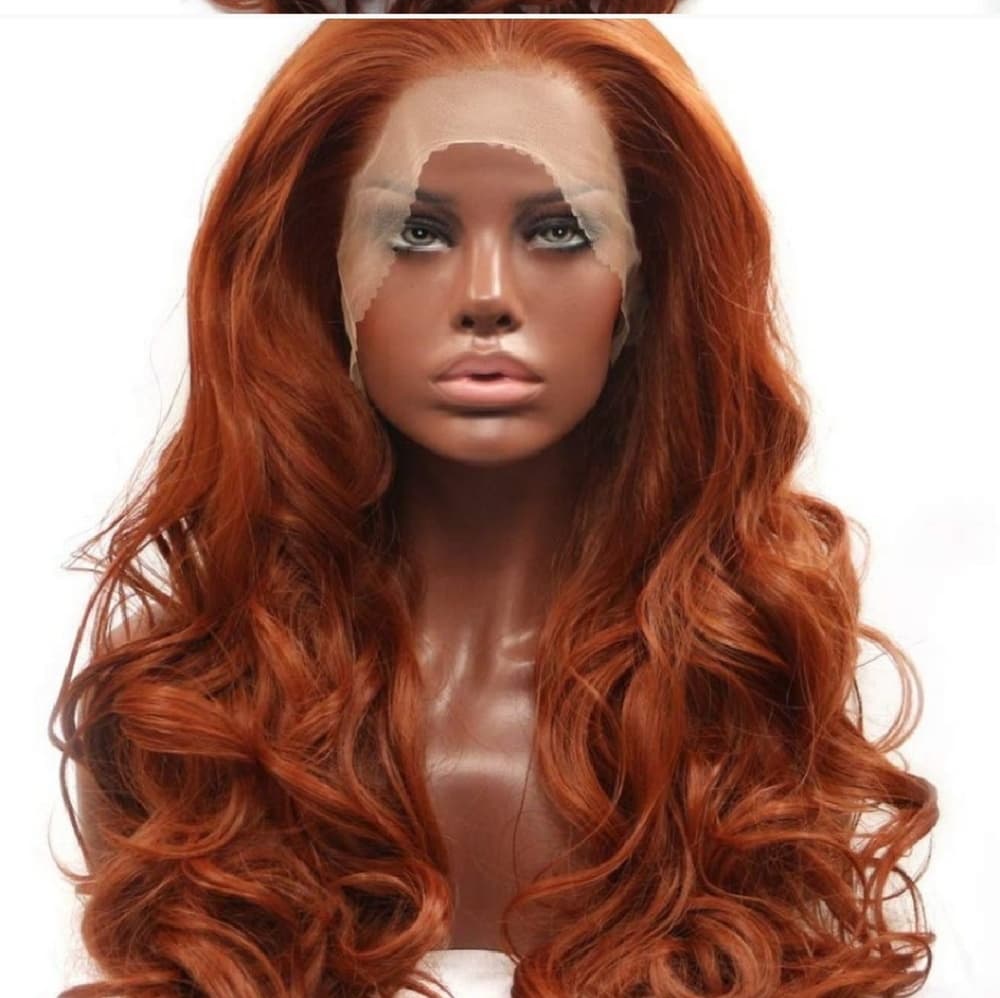 Auburn Red Beauty Lace Front Wig - Thumbnail 2