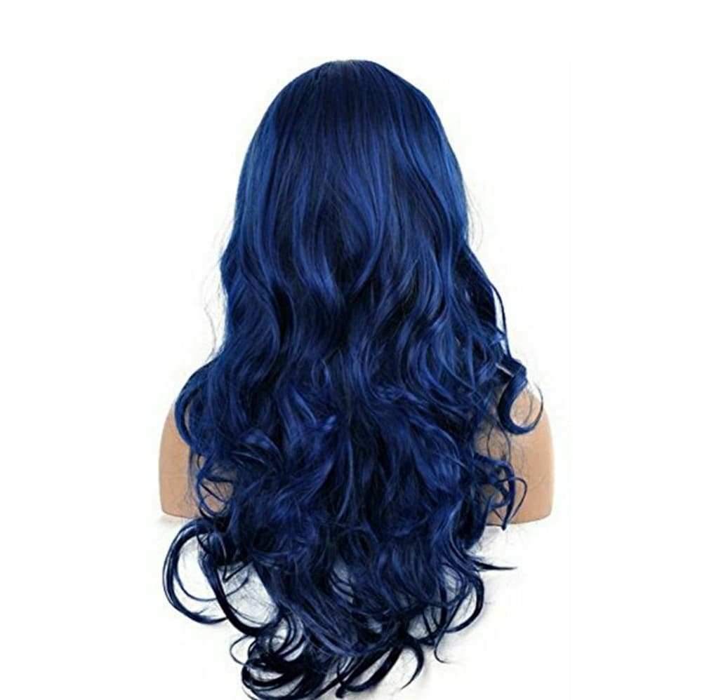 Blue Beauty Wig 22-24inches - Thumbnail 4