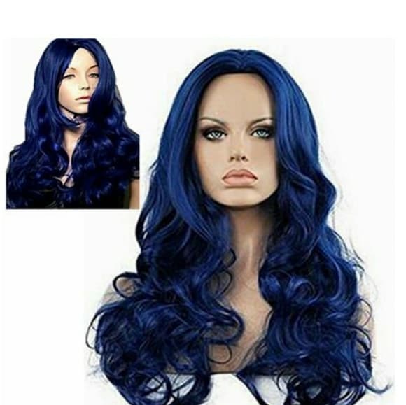 Blue Beauty Wig 22-24inches - Thumbnail 6