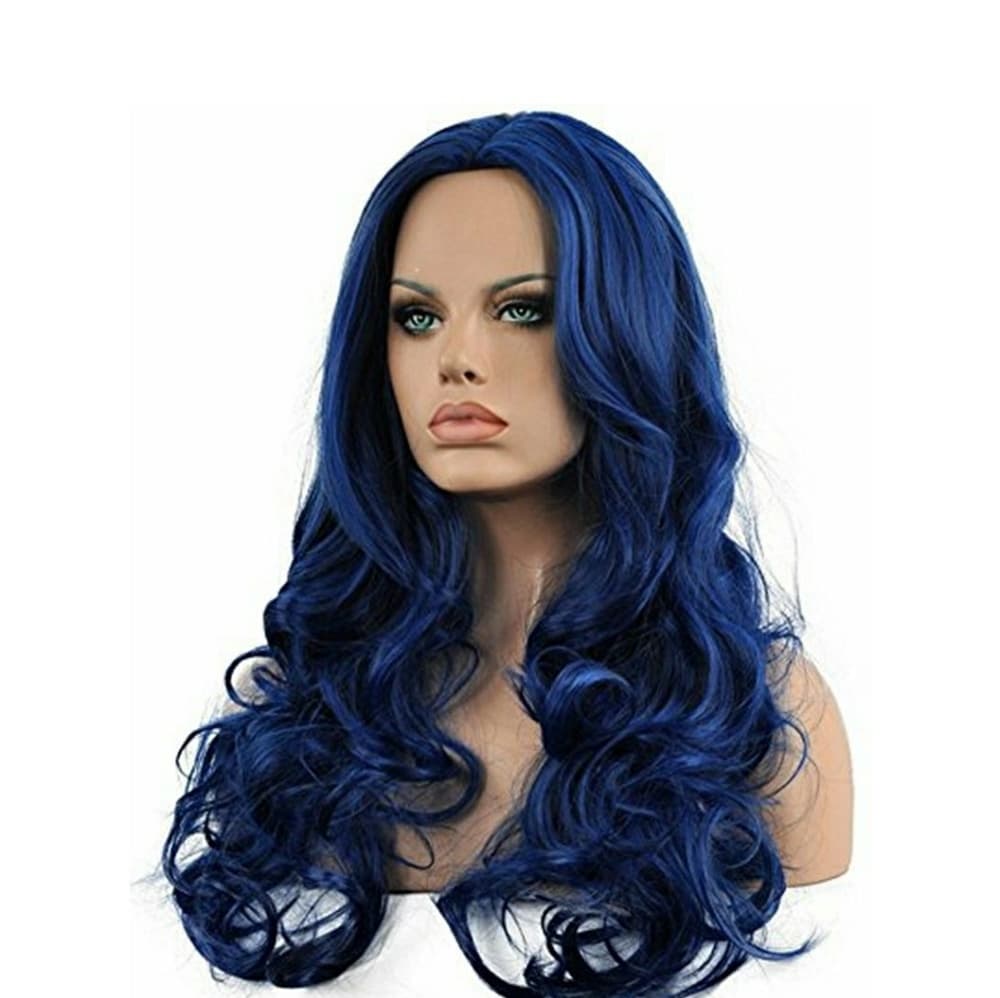 Blue Beauty Wig 22-24inches - Thumbnail 2