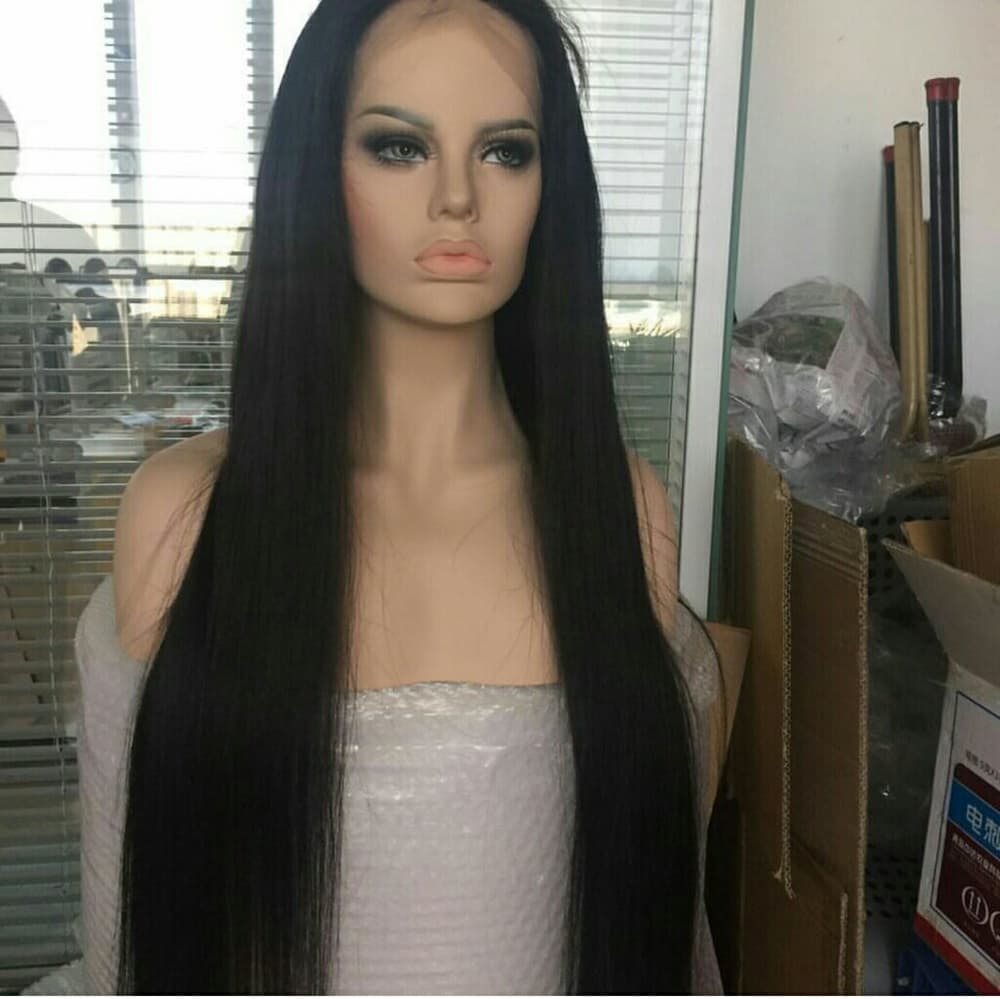 Human Hair Straight Lacefront Wig 26-28 inches!! - Thumbnail 4
