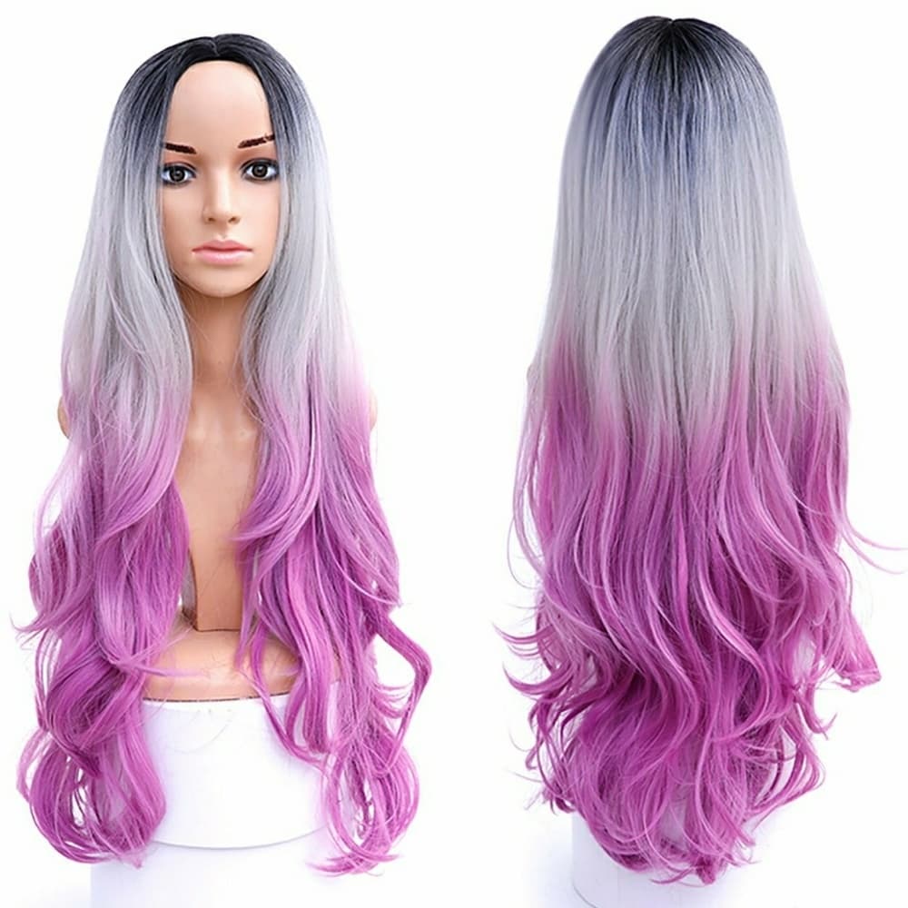 Ombre Black Gray Pink - Thumbnail 4