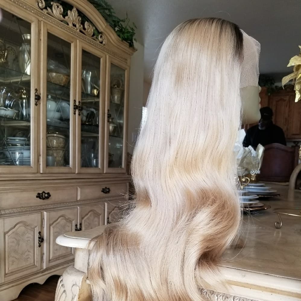 Ombre Blonde Beauty LaceFront Wig - Thumbnail 5