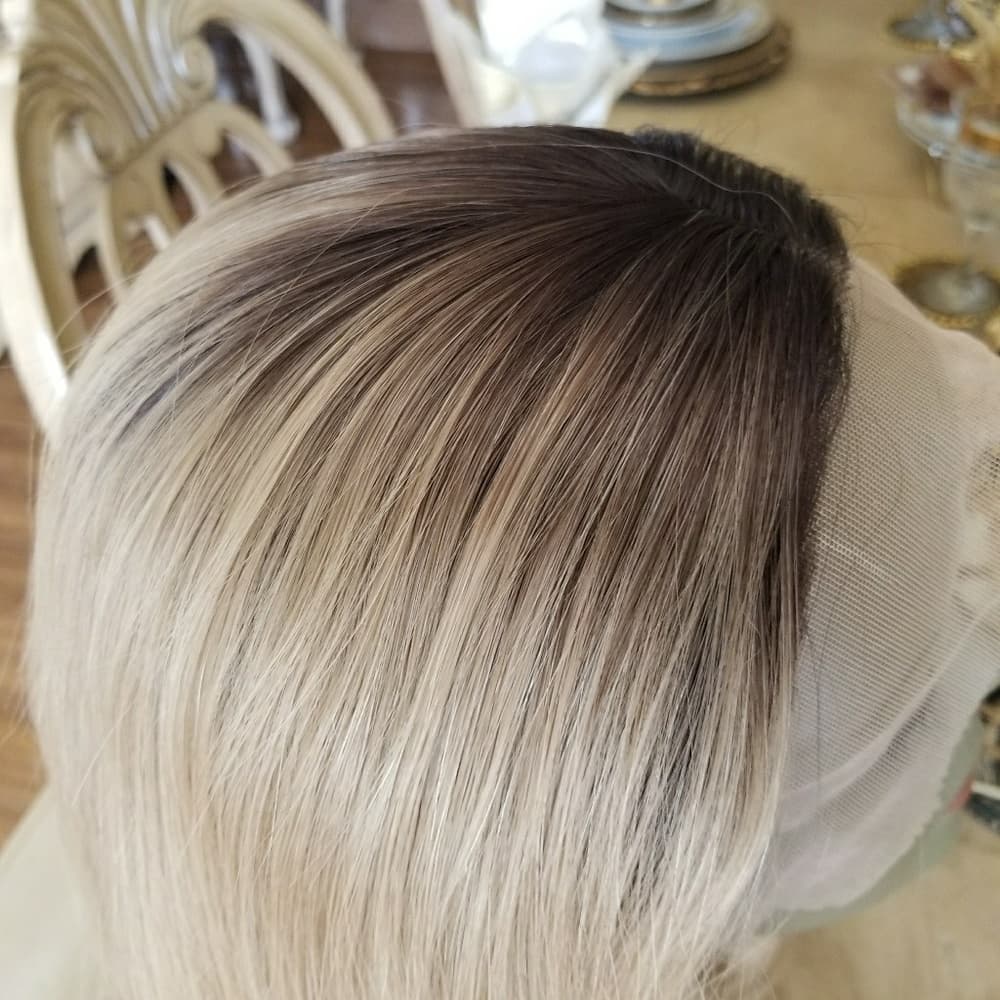 Ombre Blonde Beauty LaceFront Wig - Thumbnail 4